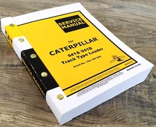 Service Manual For Caterpillar 941 941B Traxcavator Technical SN 16U 70H 80H CAT
