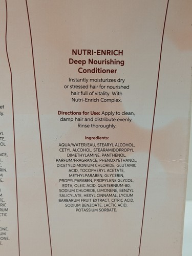 WELLA - INVIGO Nutri-Enrich - BOX SET - Shampoo (10.1 oz) & Conditioner (8.4 oz) - Picture 7 of 9