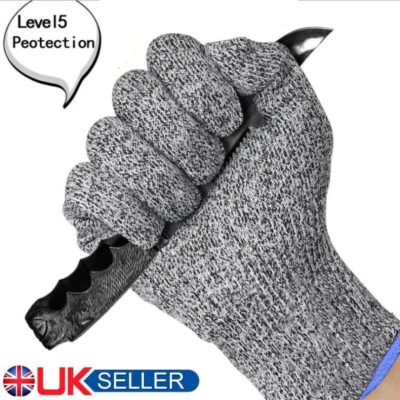 Safety Gloves Wire Metal Glove Proof Stab Resistant Level 5 Cut Kitchen Butcher