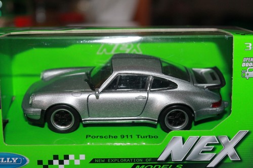 PORSCHE - 911 (930) TURBO - 1974 - MODELLINO WELLY SCALA 1/34 - Afbeelding 1 van 2