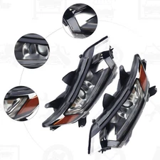 Headlight Halogen LED DRL For 2016 2017-2020 Mitsubishi Outlander Right & Left