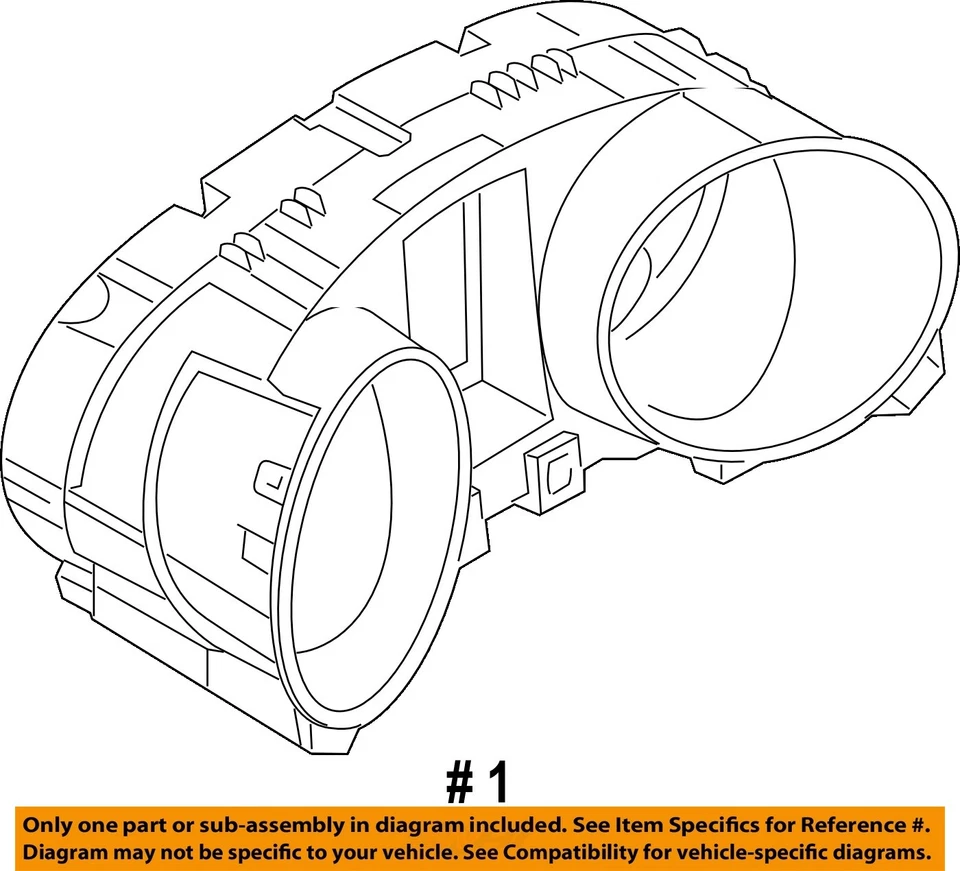 Used Speedometer Gauge fits: 2014 Volkswagen Golf gti cluster Htbk MPH multifunc - Image 4 of 4
