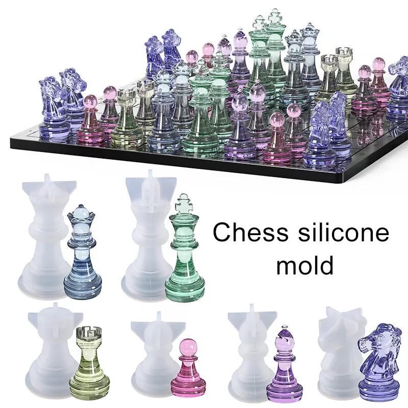 Schach Stück/Board Kristall Multi Stil Drei-Dimensional Königin