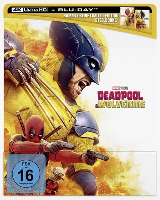 Marvel's /  Deadpool & Wolverine  /  4K UHD  /  Steelbook  / --NEU & OVP