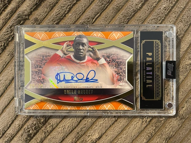 Topps Liverpool Palatial 2024 2025 Emile Heskey Anfield Auto Autograph /25