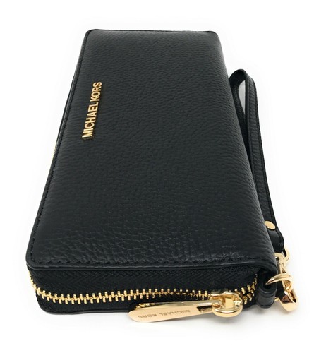 Michael Kors Jet Set Travel Large Travel Continental Wristlet Wallet Clutch - Picture 3 of 45