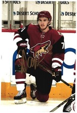 Laurent Dauphin Autographed 4x6 Photo Arizona Coyotes #76 A