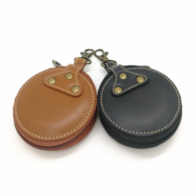 PU Pouch Bag Case Purse for Accessory Money Cash Coin Memory Card Car Key Chain
