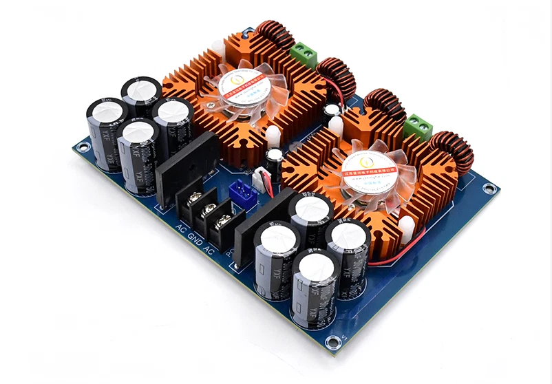 XH-A601 Super Power TDA8954TH Dual Channel Audio Amplifier Board 420W x 2 - Image 2 of 4