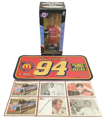 Bill Elliott Bill Elliott Racing NASCAR Bobbleheads