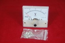 1PC DC 0-20V Analog 85C1 Voltage Analogue Panel meter Directly connnected
