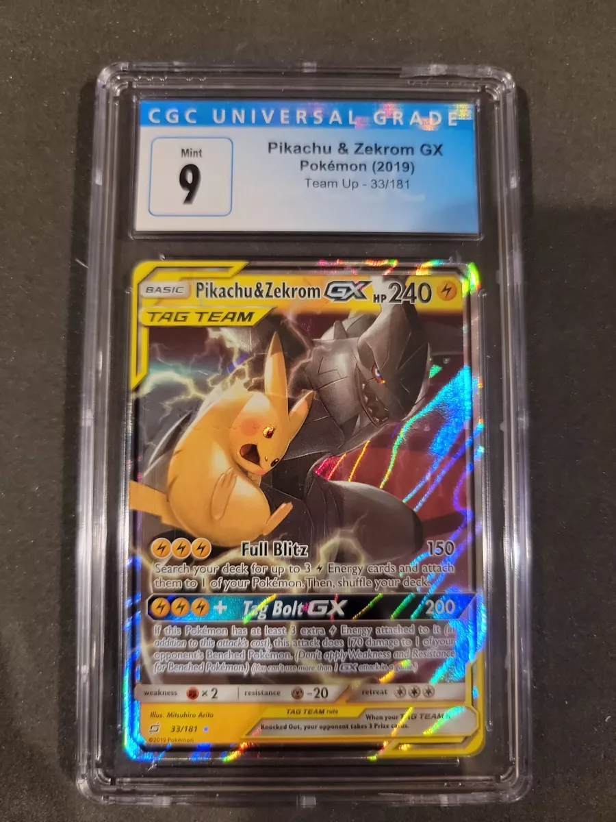 Pikachu & Zekrom GX - Team Up Pokémon card 33/181