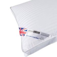 Image of Air Flow Hypoallergenic Super Microfibre Pillow Extra Fill 100% Cotton 48 x 74cm