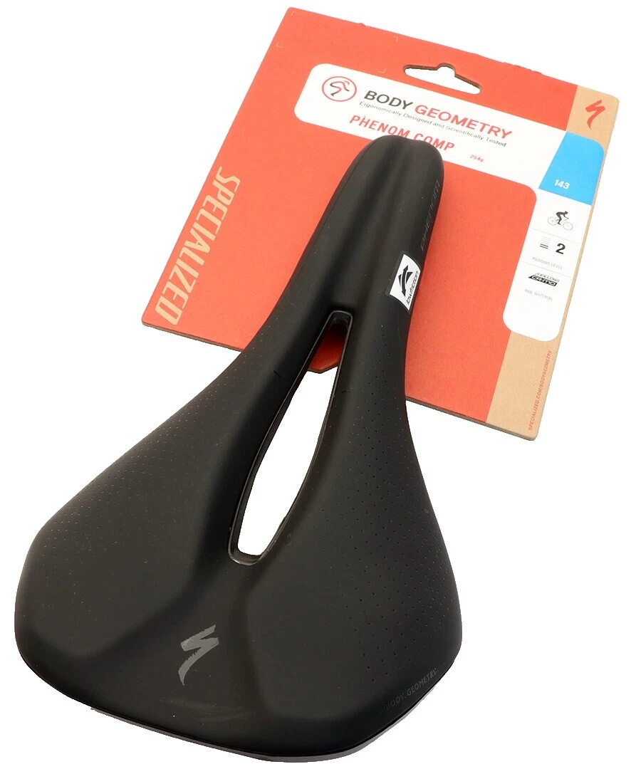 Specialized Black Leather Bicycle Saddles & Seats