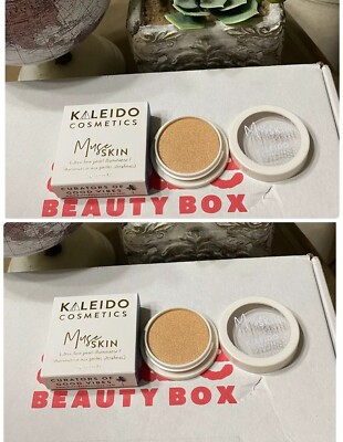 2x Kaleido Cosmetics Muse Skin Illuminator Highlighter Goddess NIB 0.11oz
