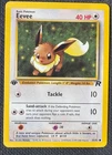 EEVEE 55/82 COMMON TEAM ROCKET POKEMON 1ST EDITION MP