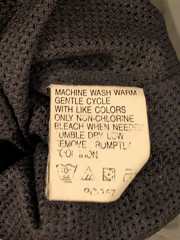 IZOD 男式套衫风衣夹克棕褐色网眼衬里半拉链 — 第 4/4 张图片