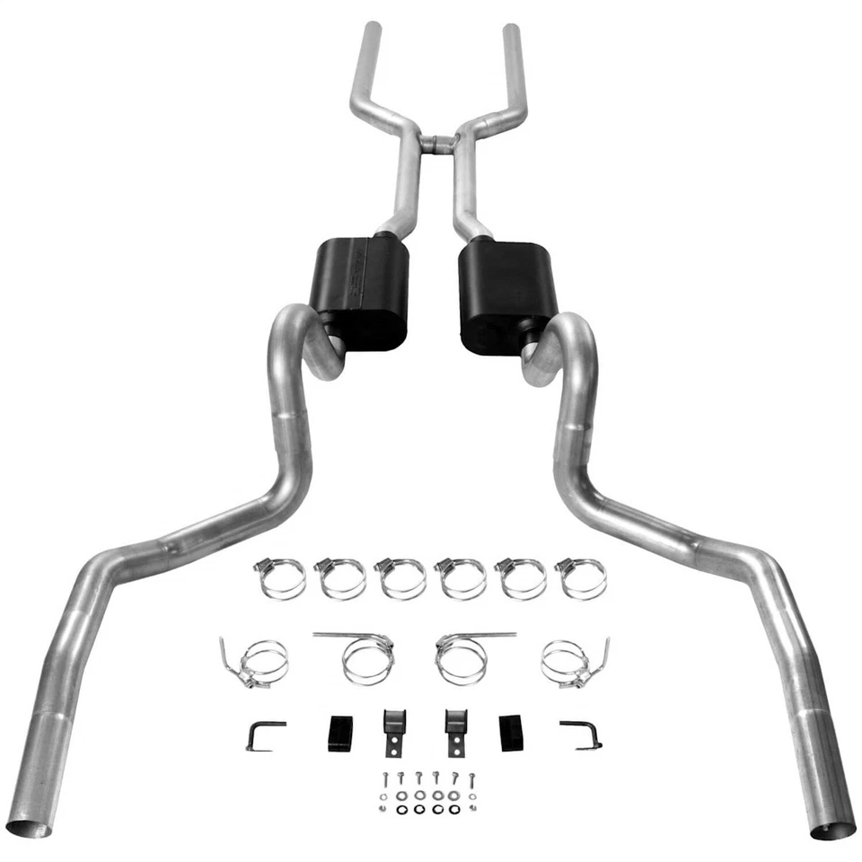 17200 Flowmaster Exhaust System for Chevy Olds Cutlass Coupe Sedan LeMans Buick - Imagem 3 de 3