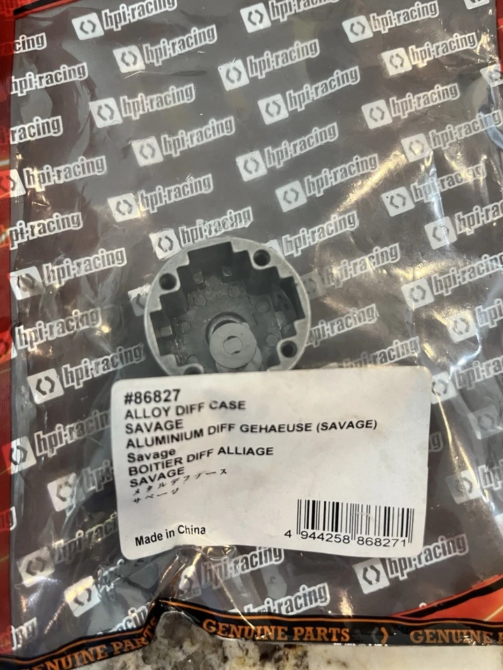 HPI Savage Alloy Differential Case Set [HPI86827] 86827 Open Pack Hobby Parts - Image 2 of 4