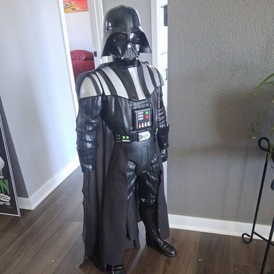STAR WARS  48'' Darth Vader sound effects Battle Buddy 4Ft works missing arm