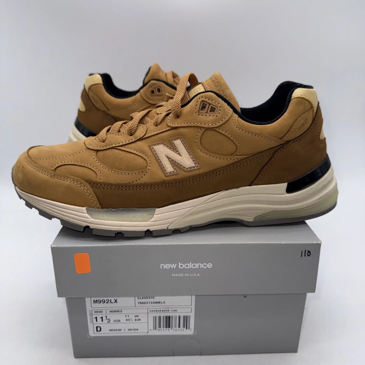 New Balance 992 Made in USA Wheat for sale | eBay
