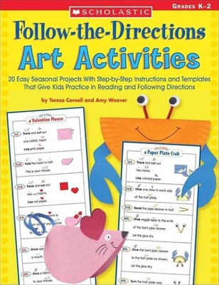 Follow the Directions Art Activities 20 Easy Seasonal Projects Step by Step