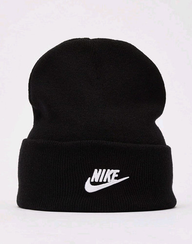 Nike Peak Tall Cuff Futura Beanie - Black - FB6528-010 - One Size - Unisex
