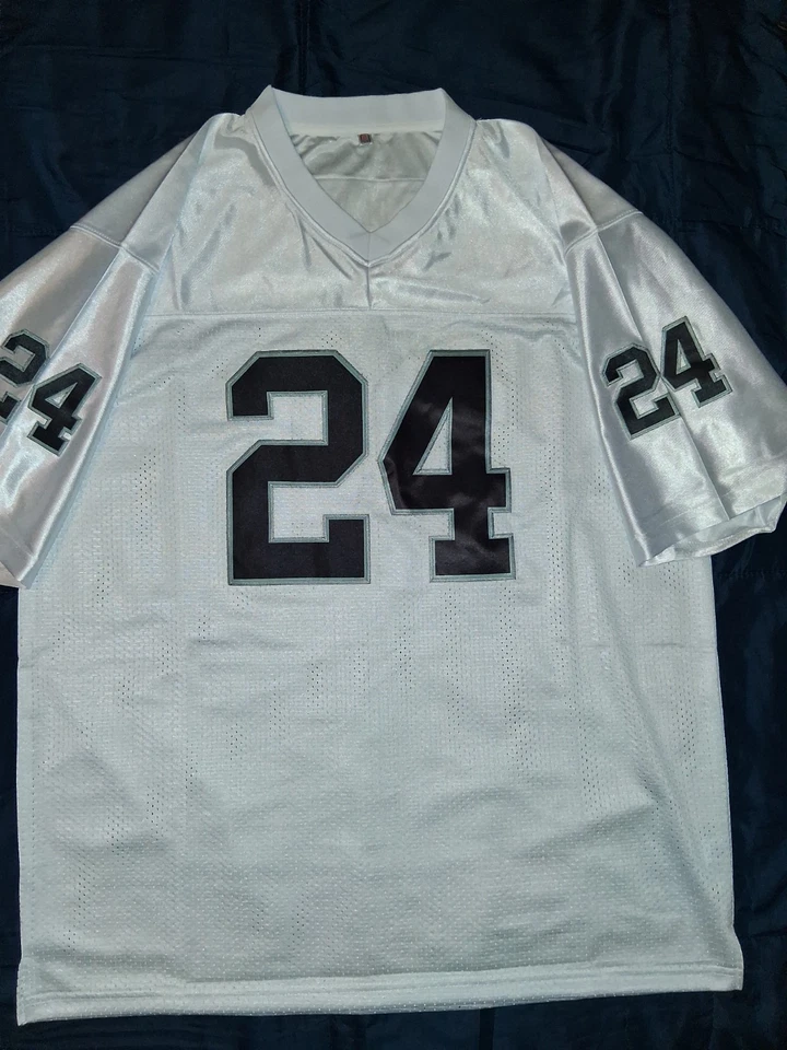 Jersey Charles Woodson Oakland Raiders Blanco XL Foto 2 de 4
