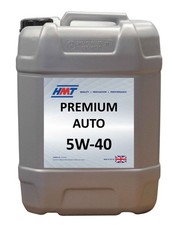 HMT HMTM091 Premium Auto 5W-40 Fully Synthetic Engine Oil 20 Litre / 4 Gallon 5.69 per litre