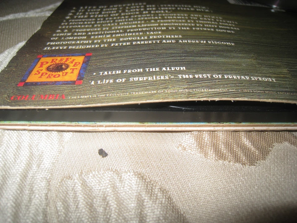 PREFAB SPROUT LIFE OF SURPRISES USED NINETIES POP UK CD SINGLE. - Image 3 of 4