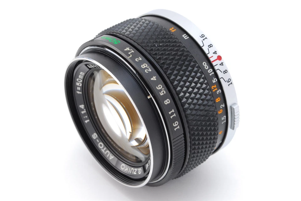 [excelente+++++] Lente Olympus OM-System G.Zuiko Auto-S 50 mm F/1,4 MF de Japón Foto 4 de 4