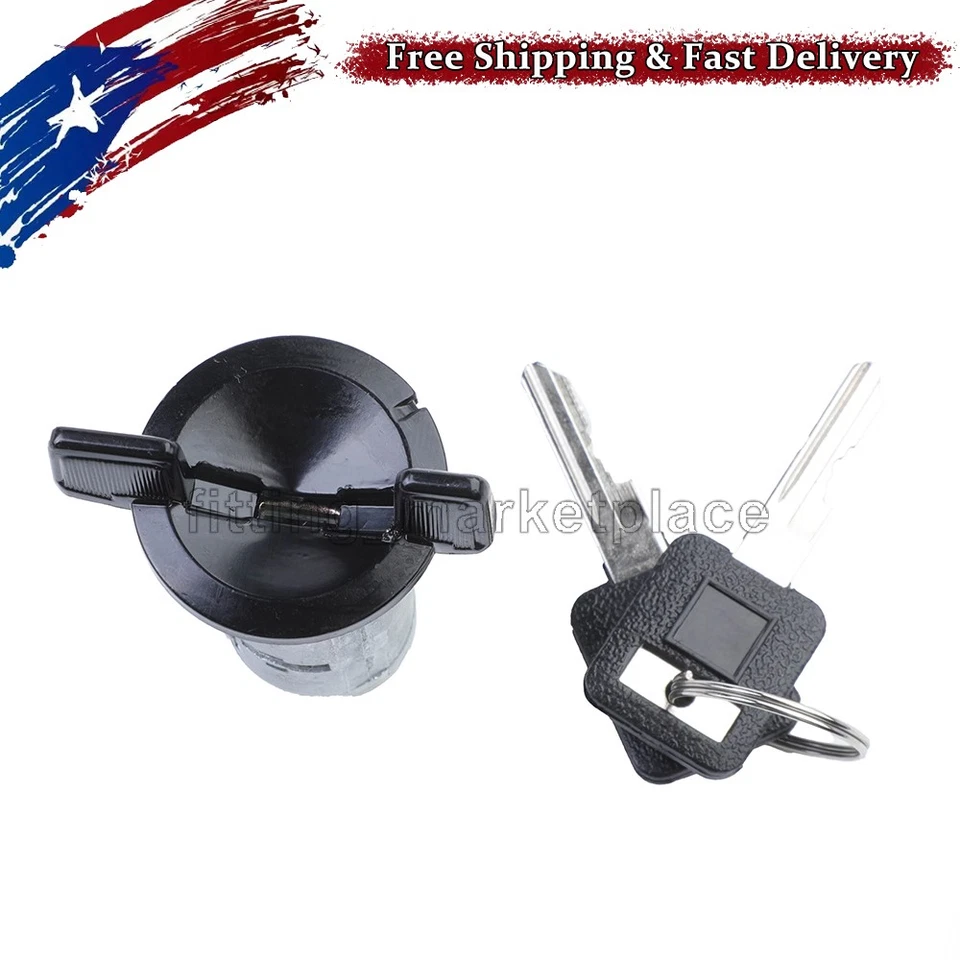Interruptor de arranque y llave del cilindro de bloqueo de encendido 16627130 para Chevrolet GMC Pontiac Foto 4 de 4