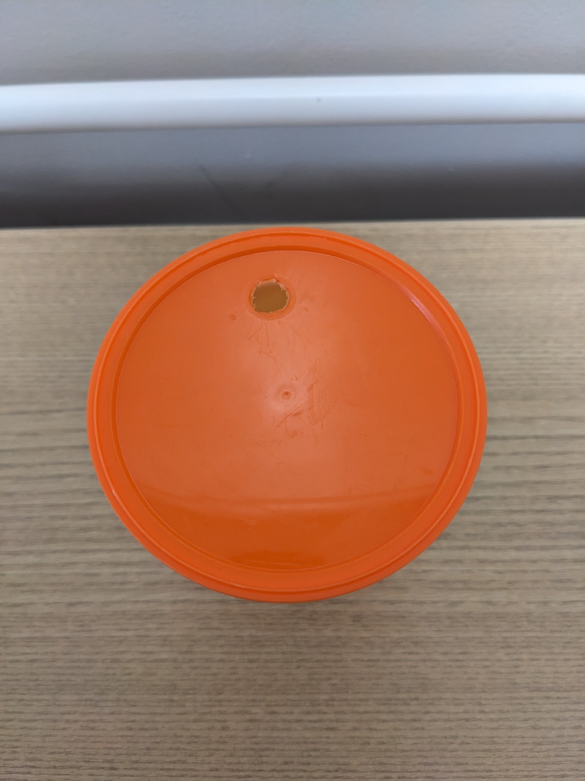 Vintage Pizza Hut Nickelodeon Studios Slime Orange Lid Plastic Cup Viacom 1990