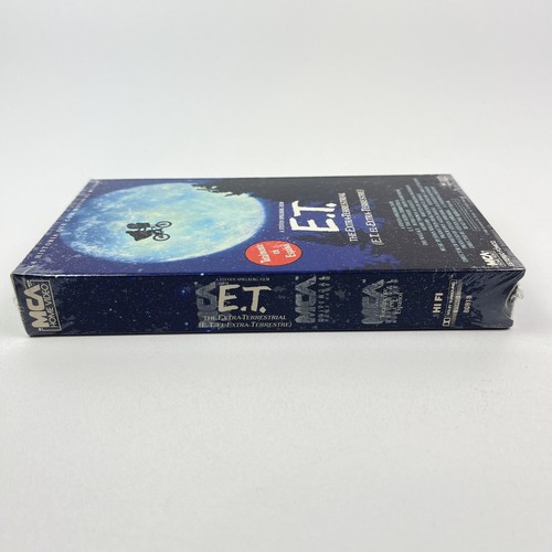 E T The Extra Terrestrial VHS 1988 1st Release Spanish Espanol Edition - Picture 3 of 8