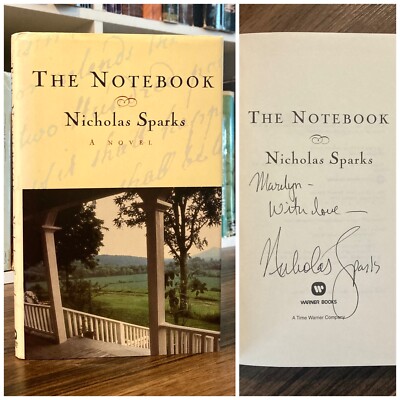 Signed* The Notebook - Nicholas Sparks (1st edition 1st