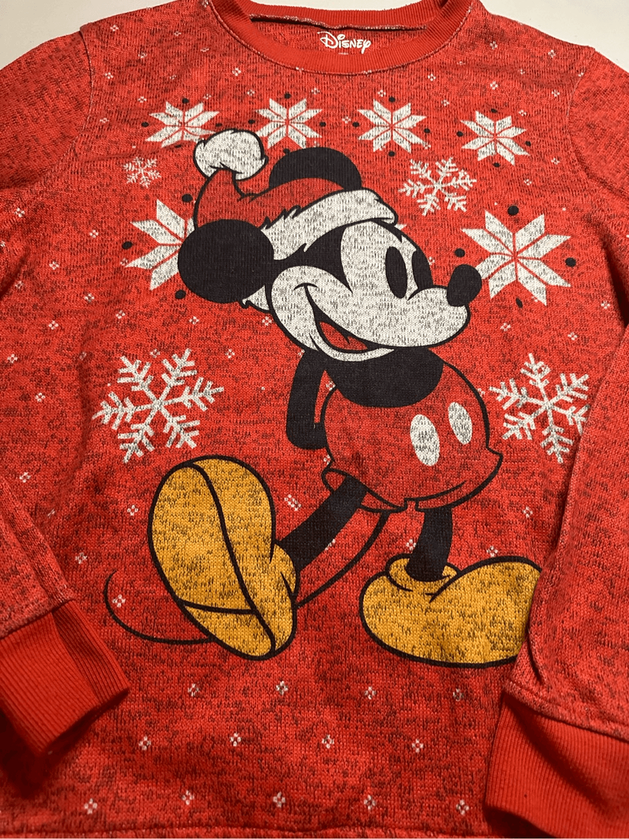 Ugly Christmas Sweater Mickey Mouse Disney xl