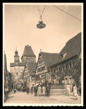 Photo, Fam. a. Mittweida, Bayernurlaub, Rothenburg o.d. Tauber, 1936, o, 5026...