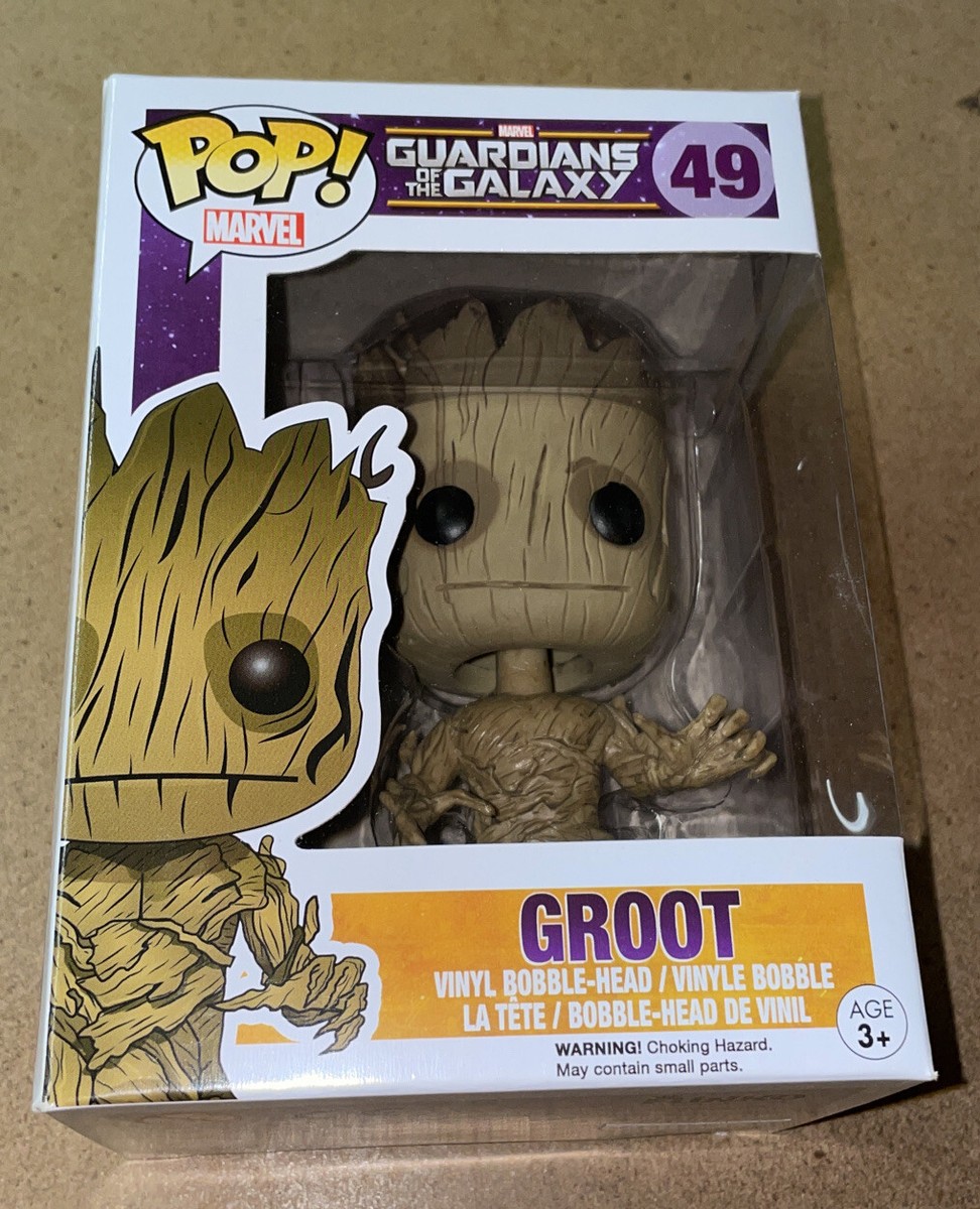 【激レア】FunkoPop！49 GROOT グルート Funko Pop! Marvel Guardians of The Galaxy Groot Vinyl Figure # 49