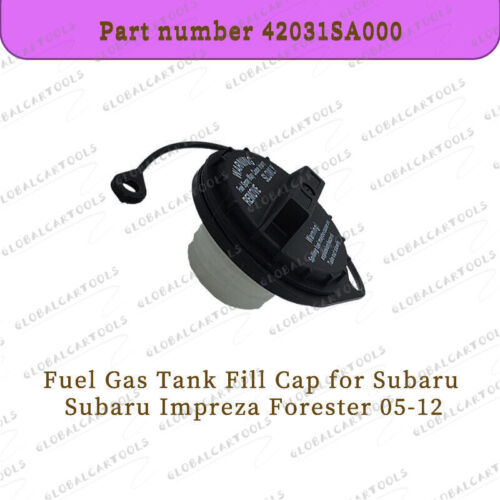 New Fuel Gas Tank Fill Cap for Subaru Subaru Impreza Forester 05-12 42031SA000 - Picture 9 of 12