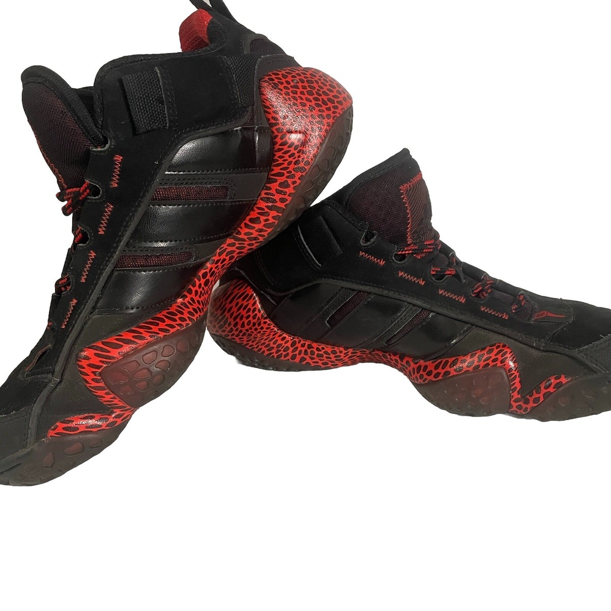 Adidas EQT Key Trainer APE Red Black Size 10 Keyshawn Johnson Mens