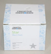 Creative Memories Place N Punch STAR Punch