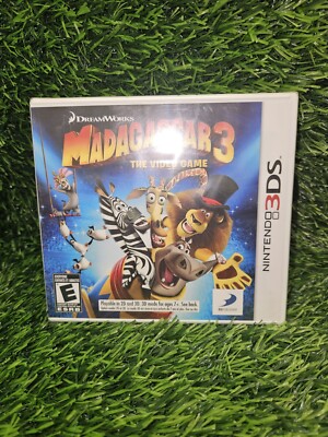 Madagascar 3: The Video Game Nintendo DS Factory Sealed