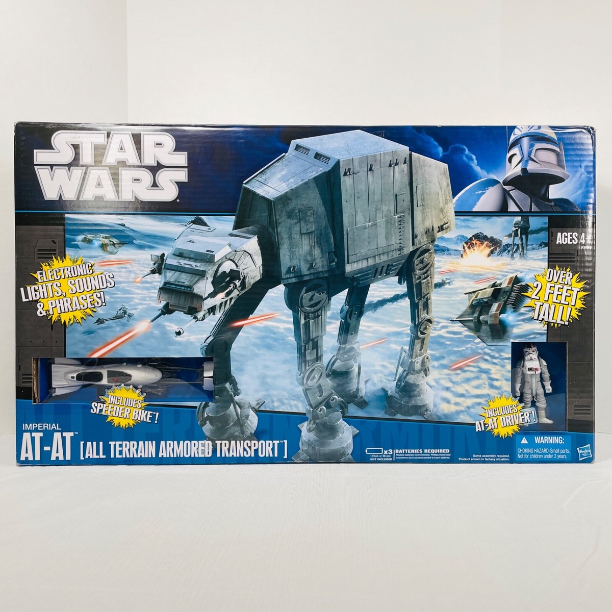 SF・ファンタジー・ホラー Star Wars Imperial AT-ST & Speeder Bike Amazon.com: Star Wars Power of the Jedi IMPERIAL AT-ST SCOUT
