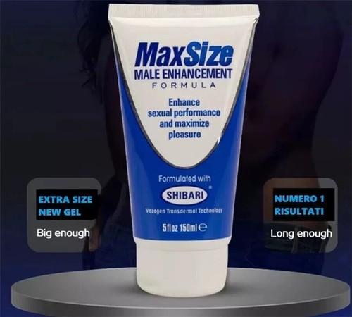 MAXSIZE GEL,ALLUNGAMENTO,INGRANDIMENTO PENE+POTENZA EREZIONI/PRESTAZIONI+REGALO* - Foto 7 di 7