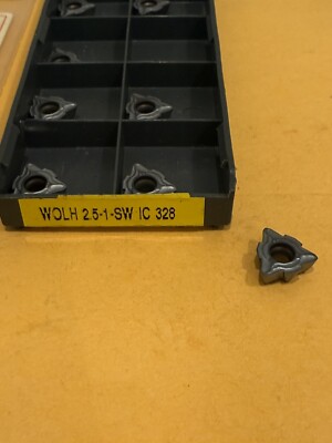 New Qty (10) Iscar WOLH 2.5-1-SW Carbide Drill Inserts, Grade IC328 | eBay