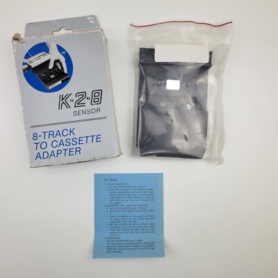 K28 Sensor 8 Track to Cassette Adapter Vintage Japan Rah Corp. | eBay