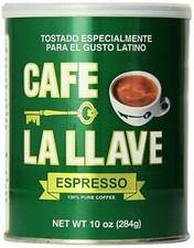 Cafe La Llave Espresso Coffee, 10 Ounces ,1 Can --Wonderful 13.60 per pound