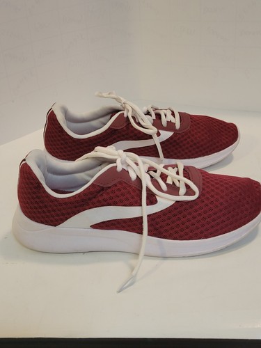 Womens Maroon And White Sneaker Size 7 - Picture 4 of 5