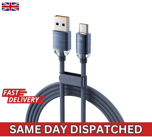 HeavyDuty USB Type C Charging Cable Braided Fast Phone Charger Long Lead 1m 2m - Picture 17 of 17