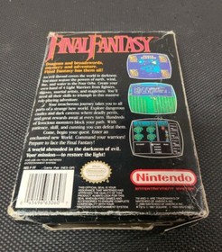 Final Fantasy (Nintendo, 1990) NES Complete in Box